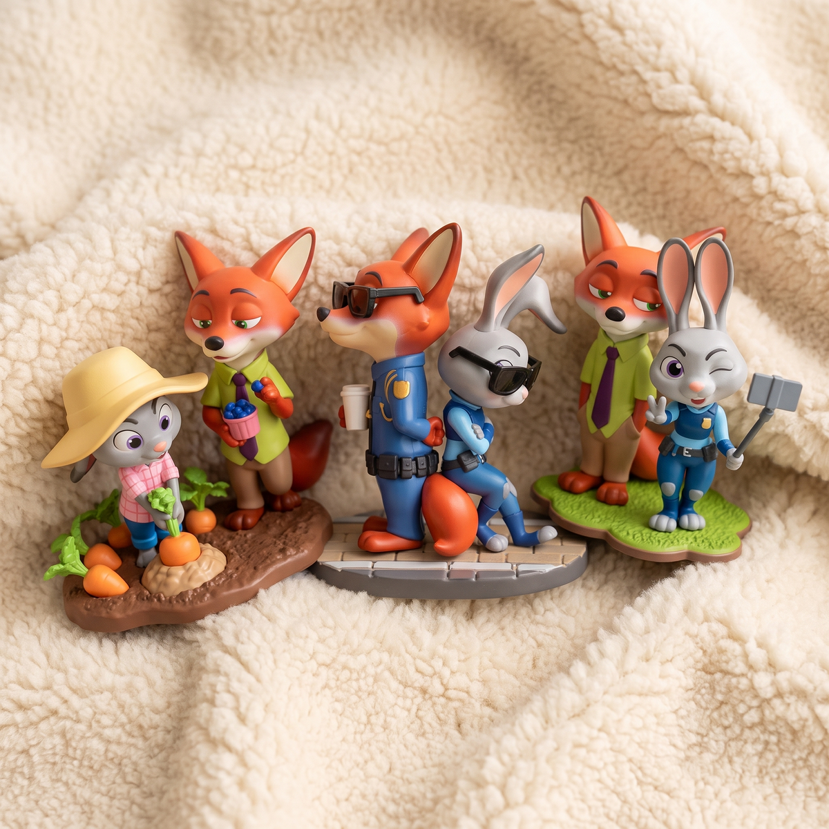 Blind Box Zootopie Judy et Nick