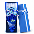Bouquet Peluche Stitch Gentleman 6 Pièces
