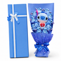 Blumenstrauß Plüschtier Stitch I Love You mit Geschenkbox