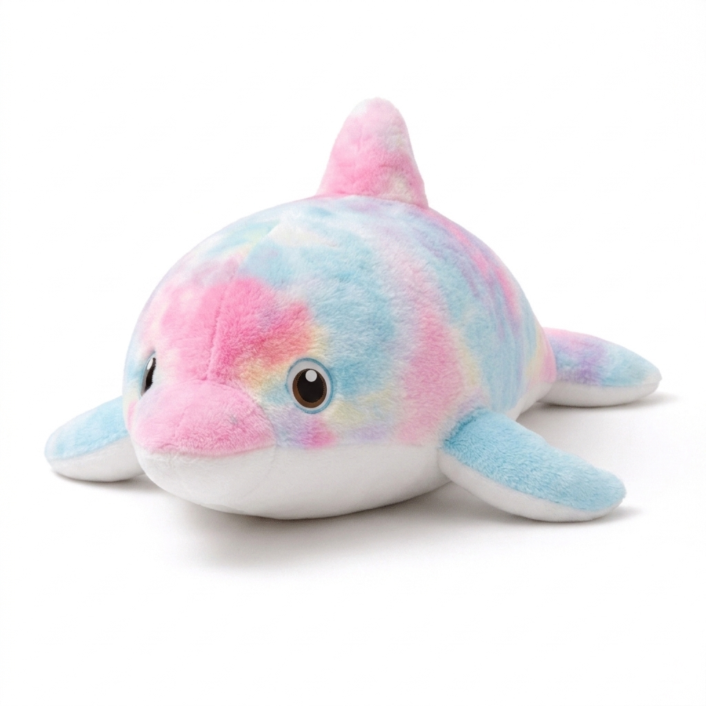 Peluche Dauphin Arc-en-Ciel