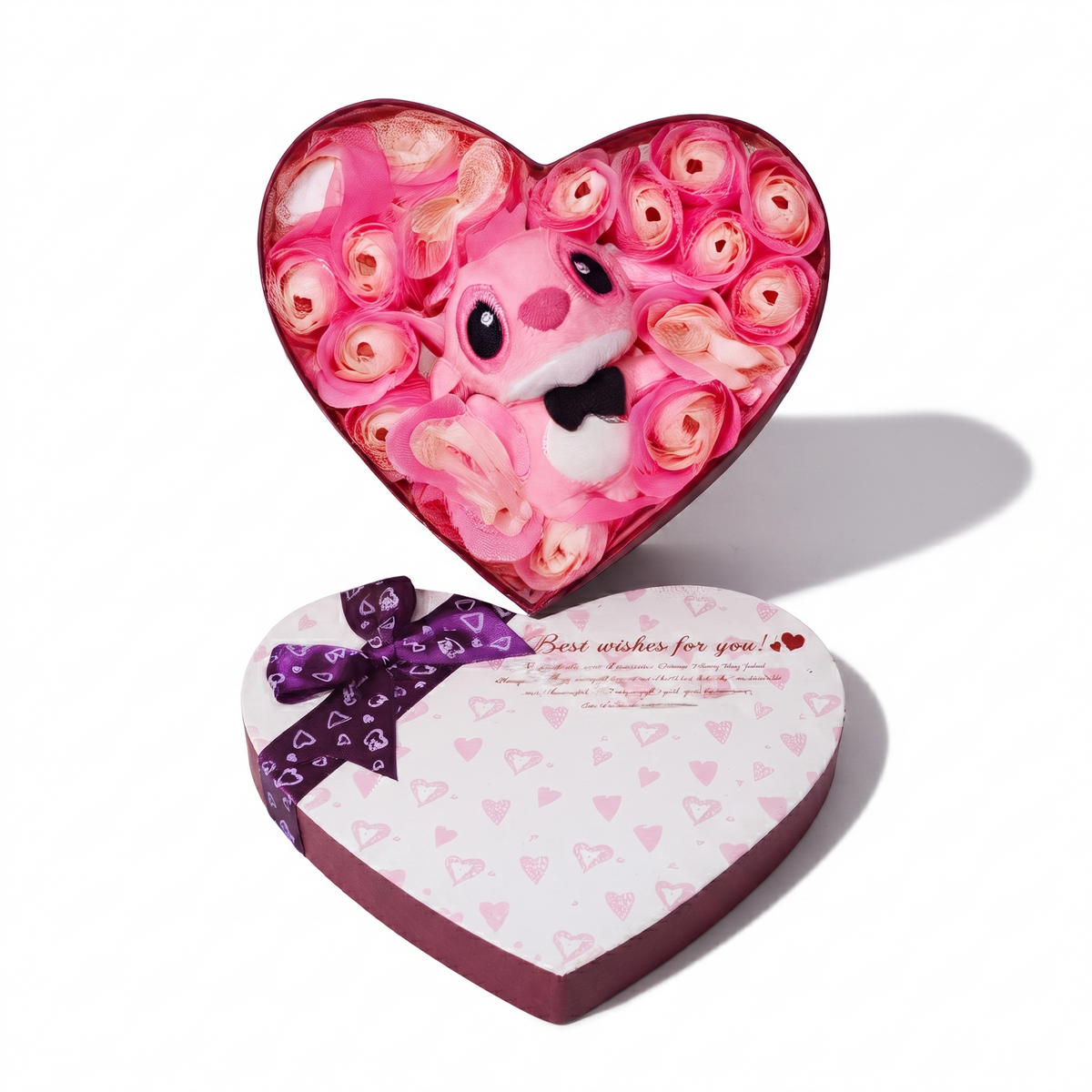 Coffret Peluche Angel Saint-Valentin