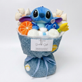 Coupe Peluche Stitch et Angel Fruits Kawaii