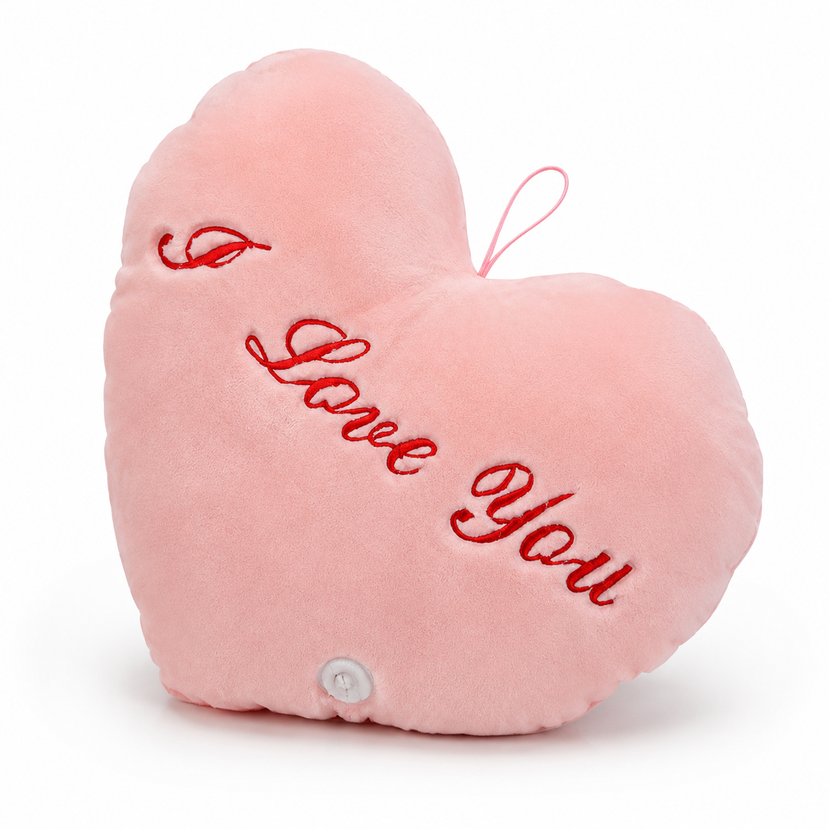 Coussin Lumineux Cœur I Love You