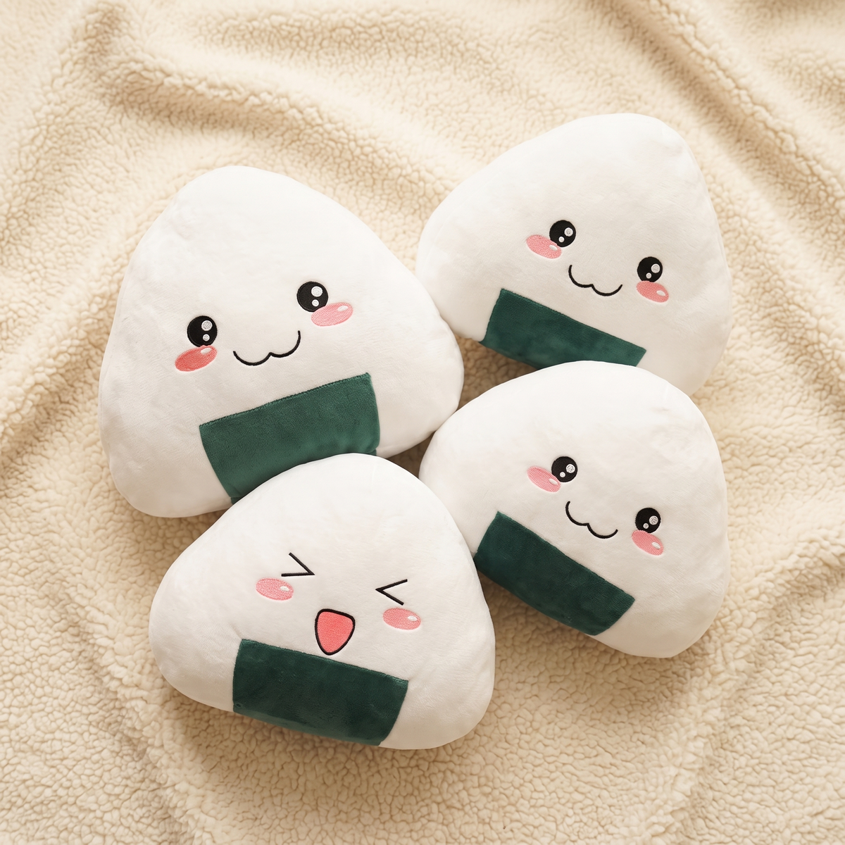 Coussin Sushi Kawaii Onigiri