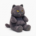 Peluche Chat Grincheux Gris