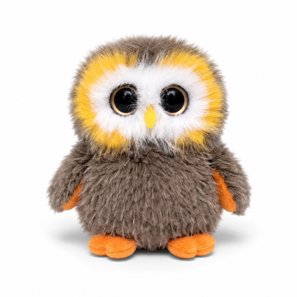 Peluche Hibou Duveteux aux Grands Yeux