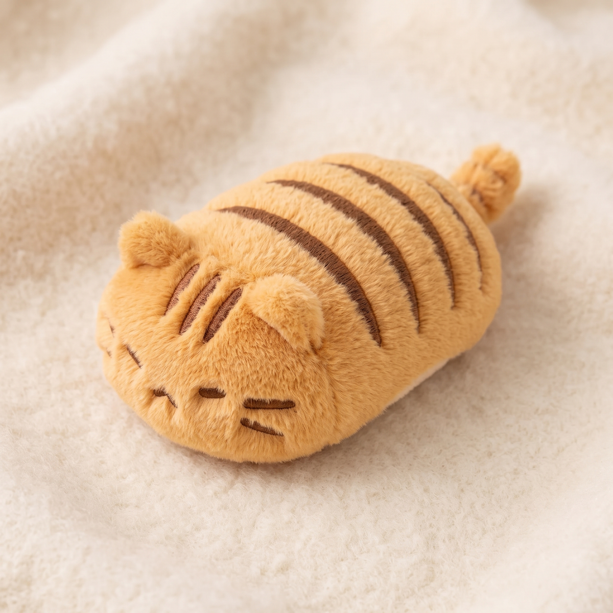 Peluche Chat Tigré Orange