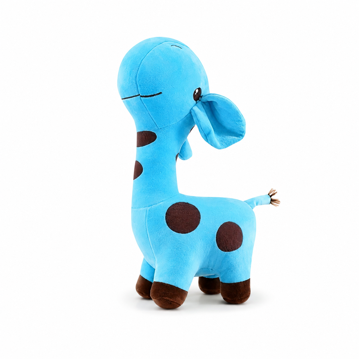 Girafe Peluche Bleue Douce