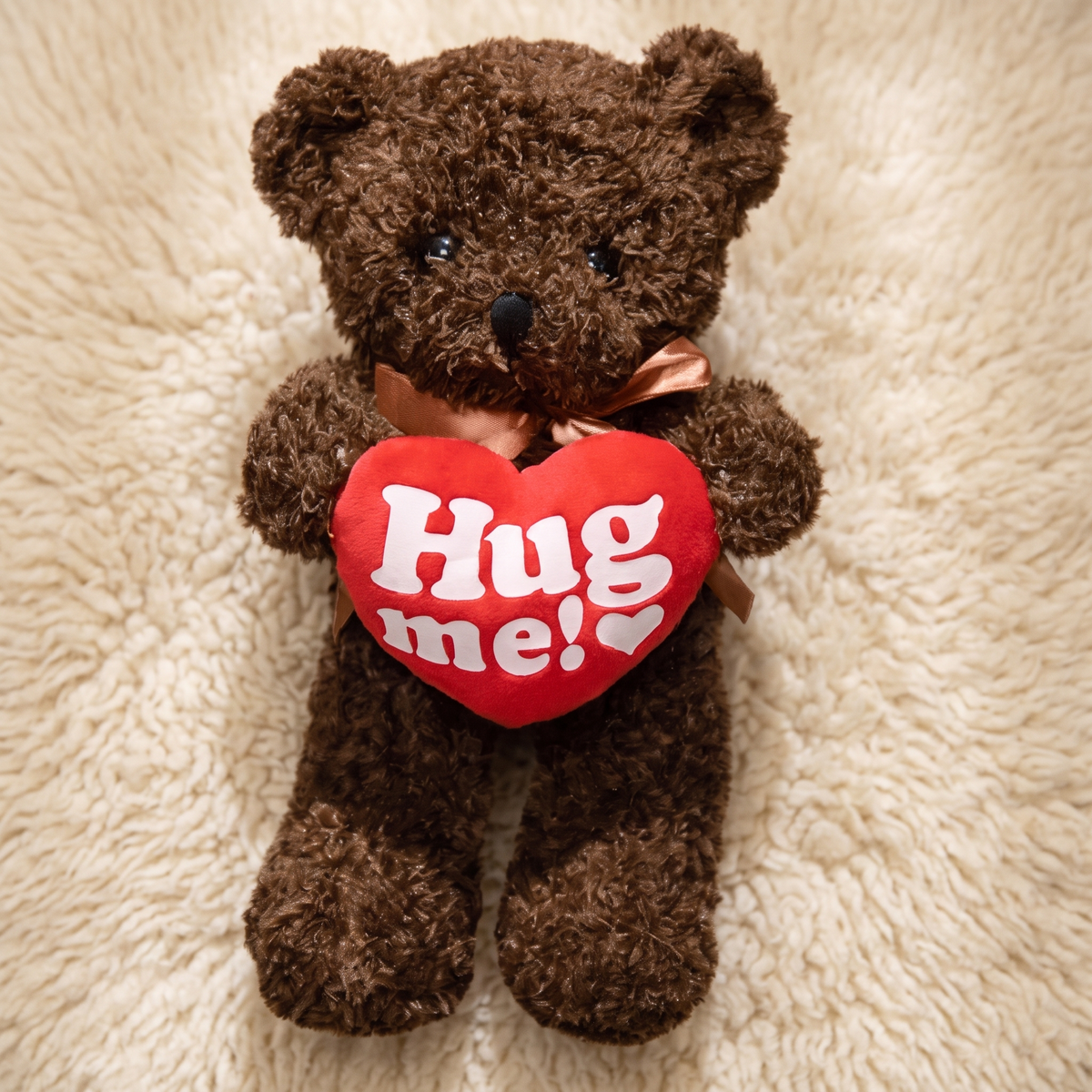 Gros Ours en Peluche Cœur Hug Me