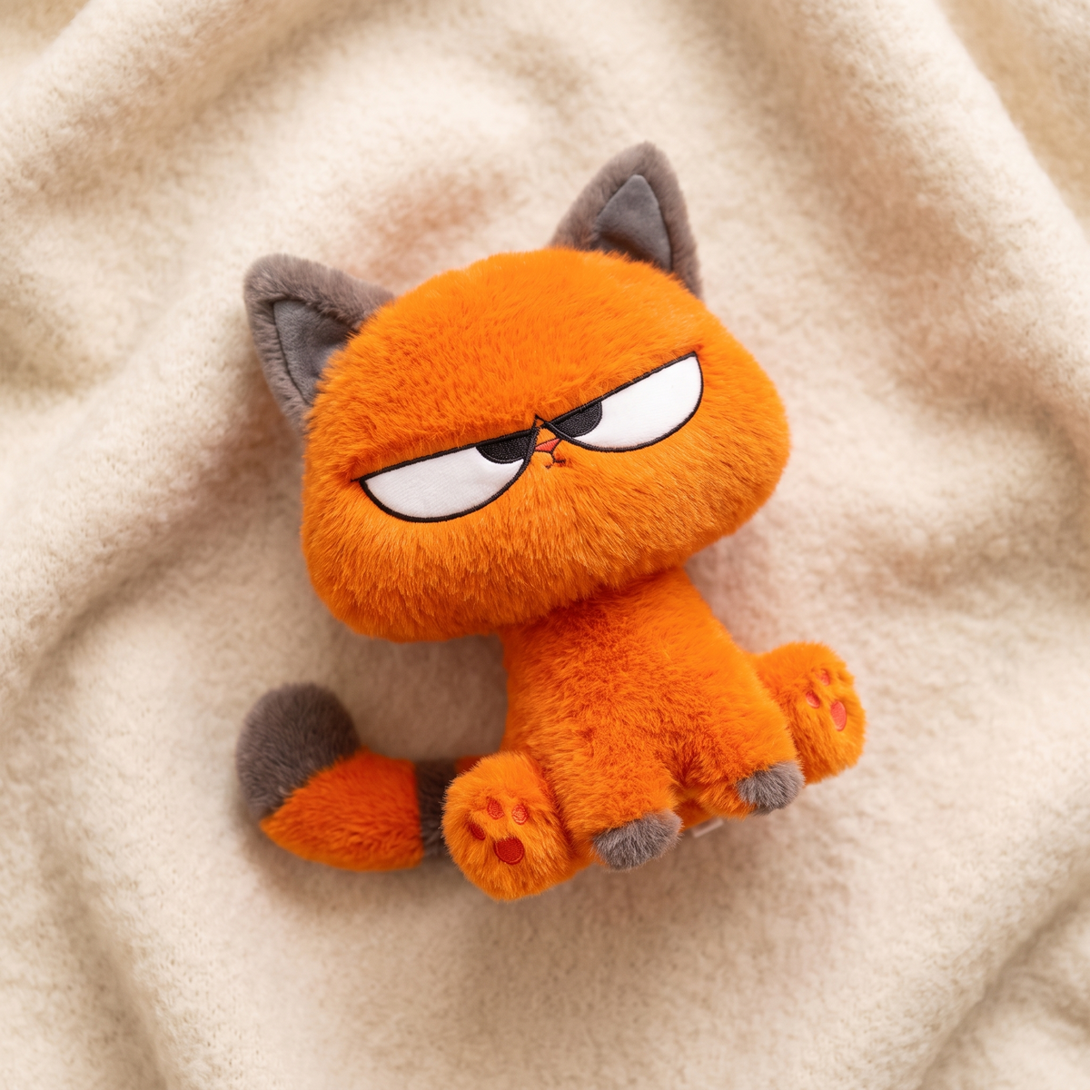 Plüschtier Grumpy Cat Orange Kawaii