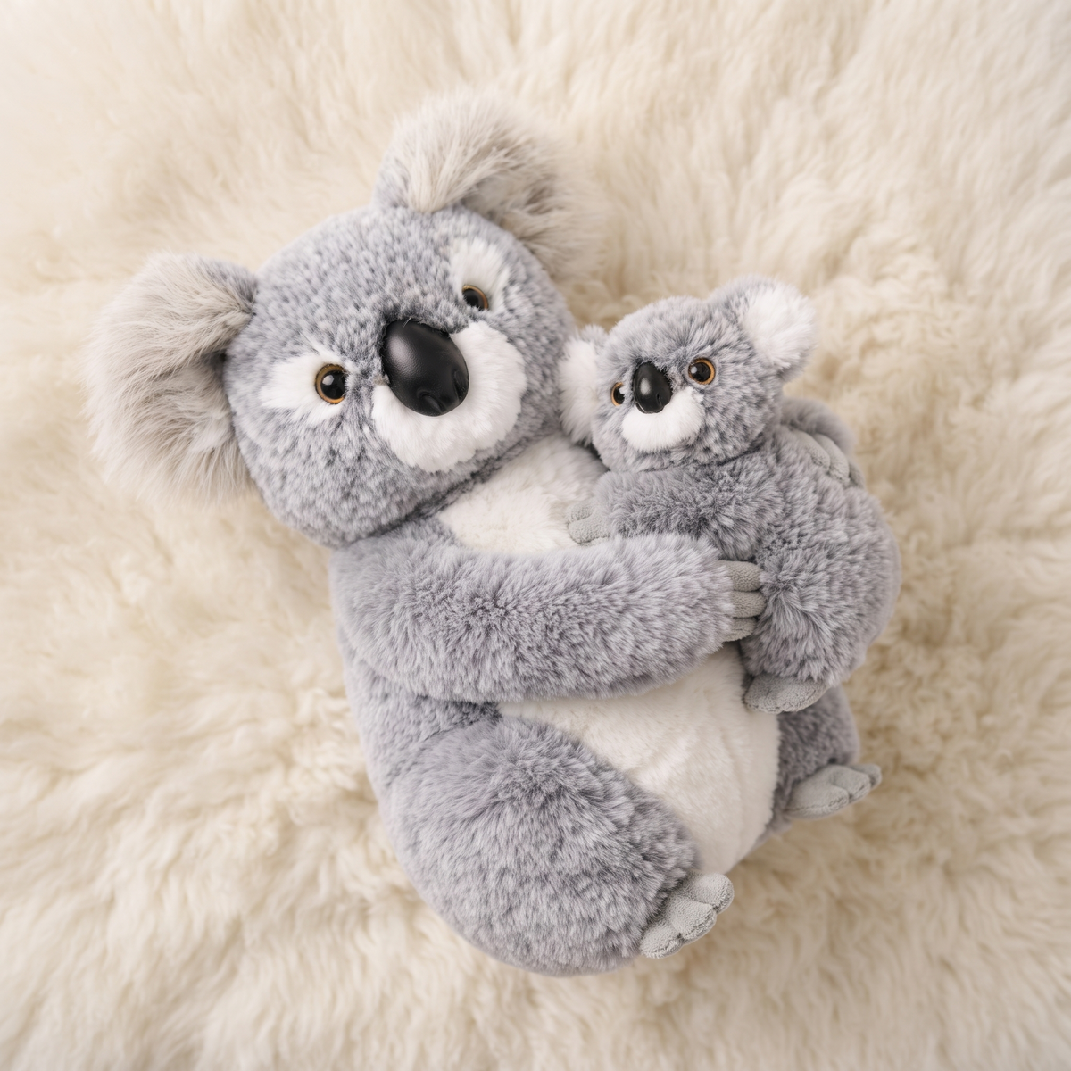 Peluche Koala avec Bébé Duo Câlin