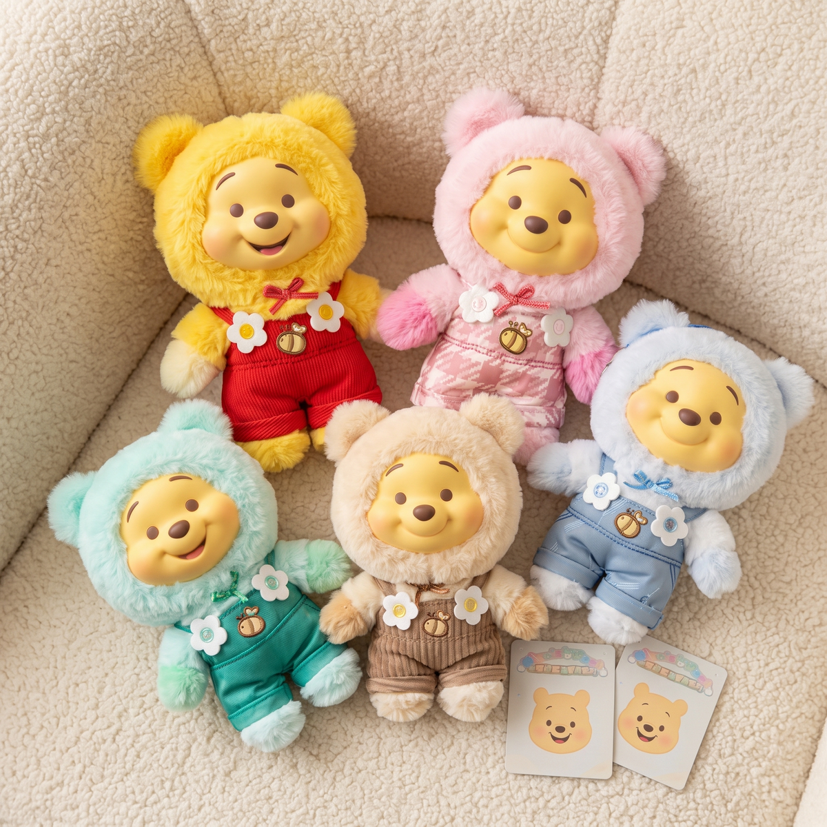 Labubu Peluche Winnie Boîte Mystère 16 cm