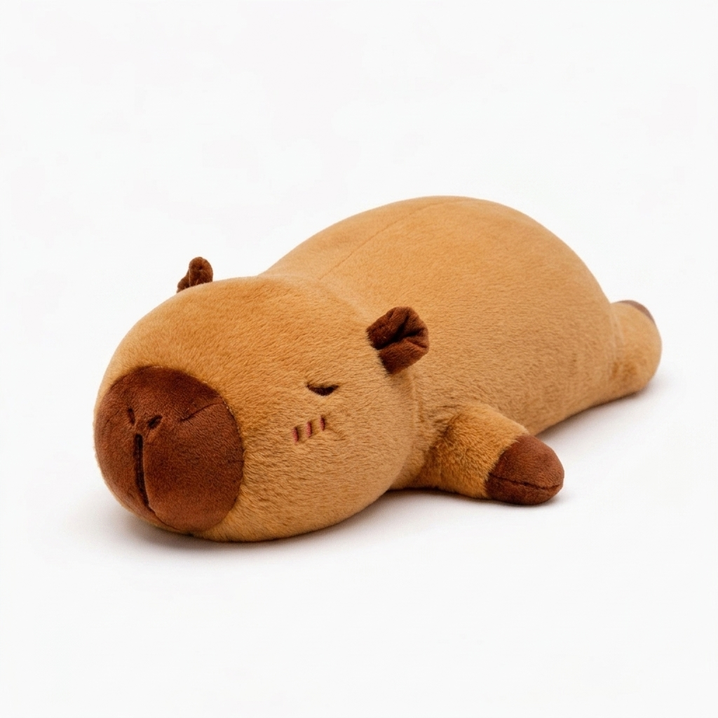 Weiches Kissen-Plüschtier Liegendes Capybara