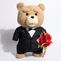 Ours en Peluche Costume Smoking 45 cm