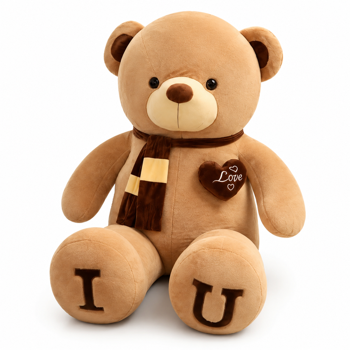 Ours en Peluche Géant I Love U