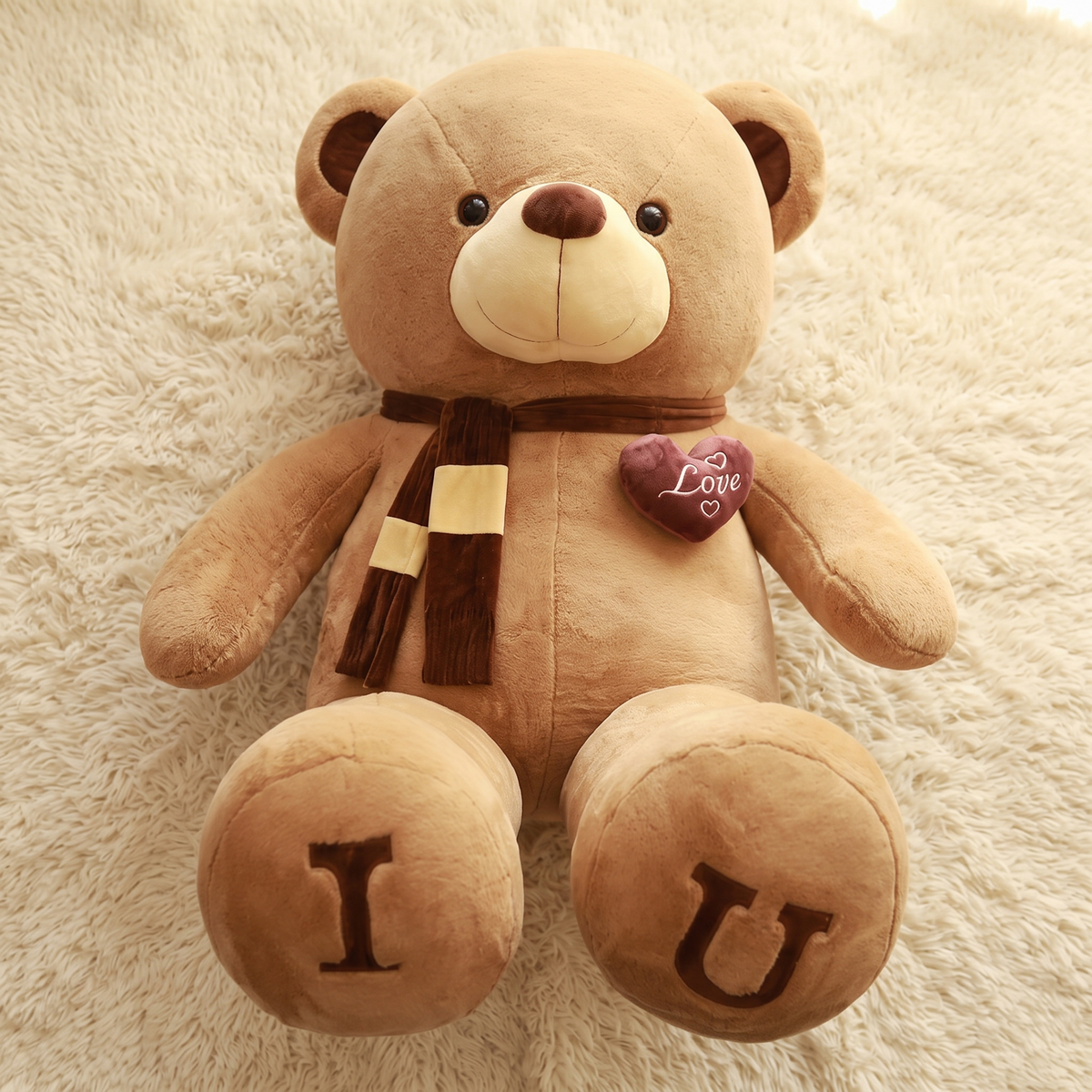 Riesiger Teddybär I Love U