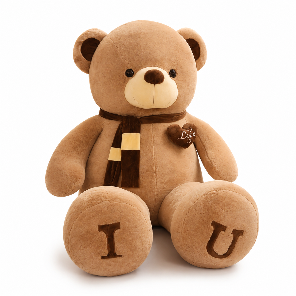 Ours en Peluche Géant I Love U