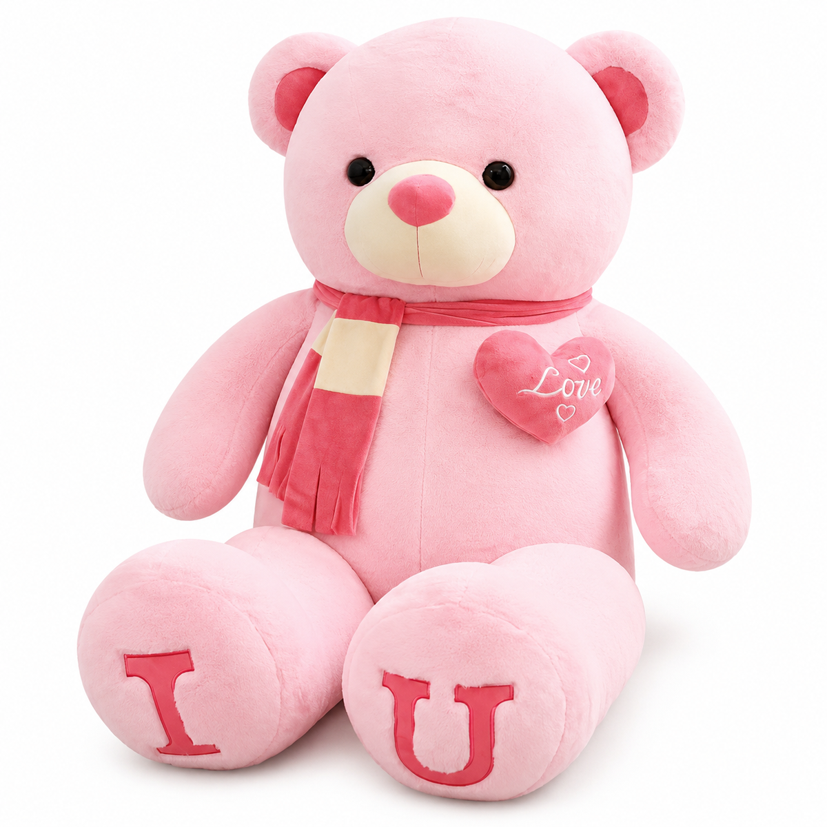 Ours en Peluche Géant I Love U