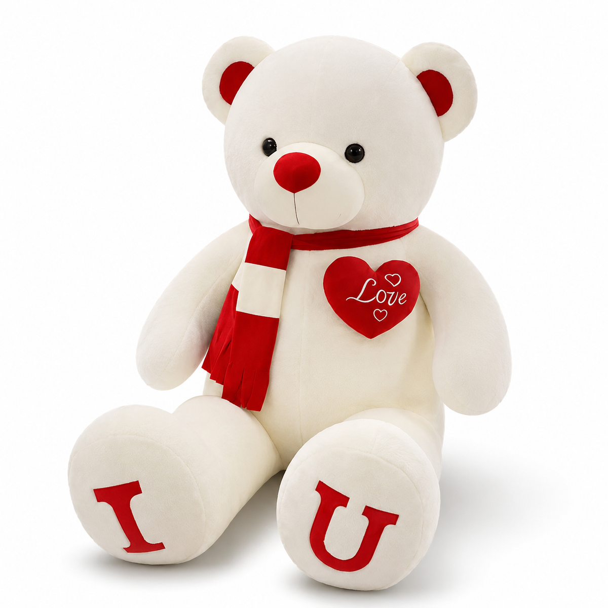 Ours en Peluche Géant I Love U