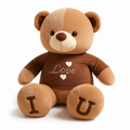 Ours en Peluche Géant T-shirt Love