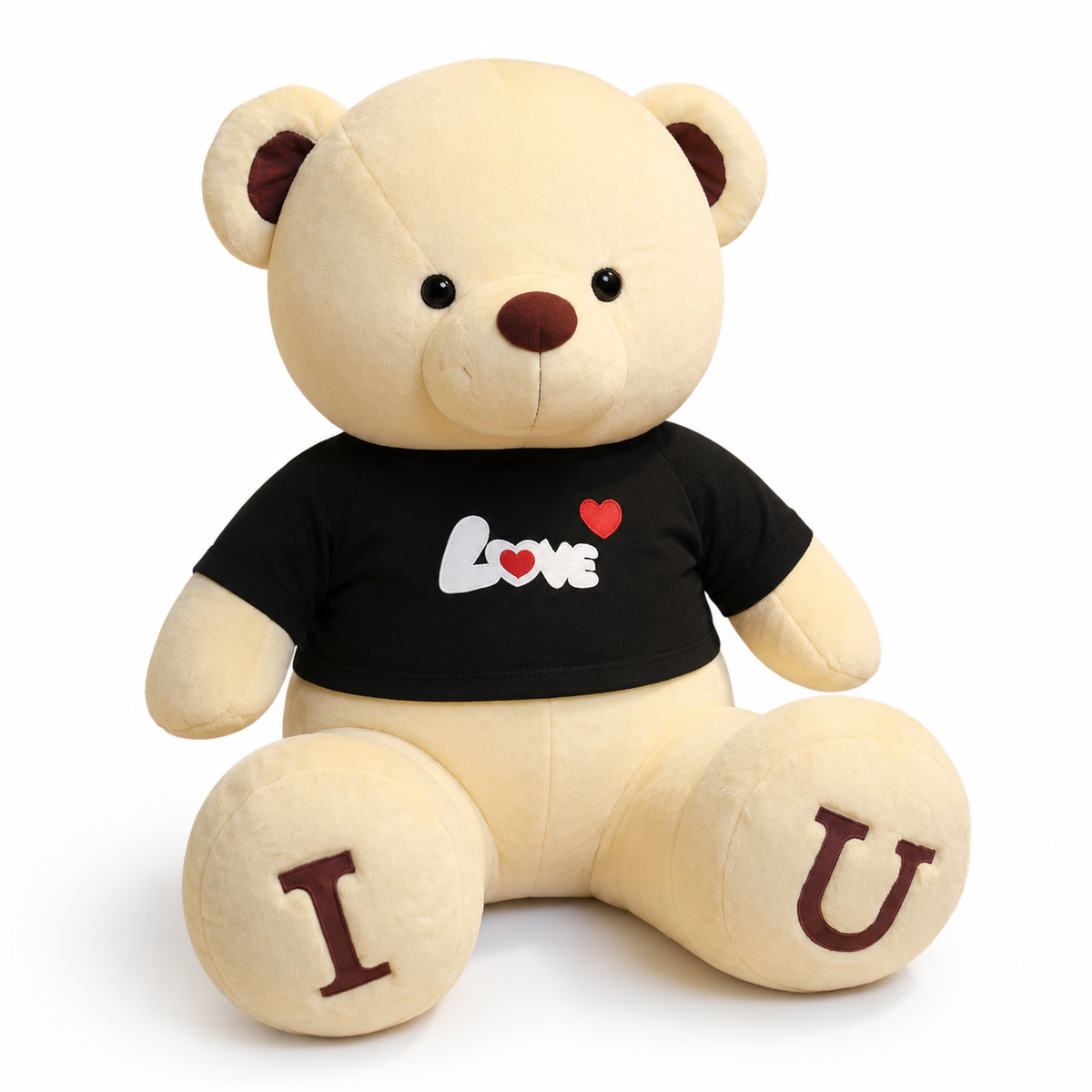 Ours en Peluche Géant T-shirt Love