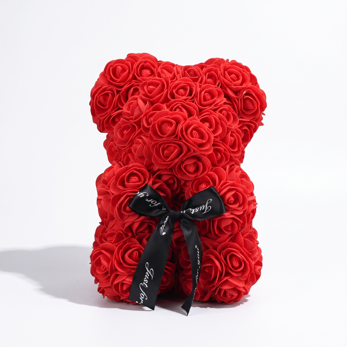 Ours en Roses avec Nœud Saint-Valentin