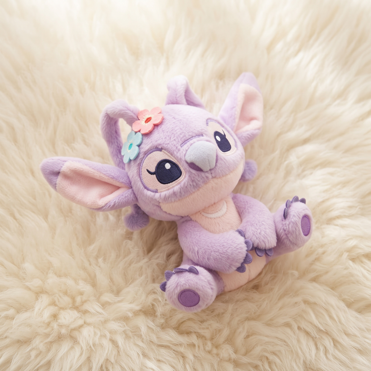 Peluche Aimantée Épaule Angel Lilo et Stitch