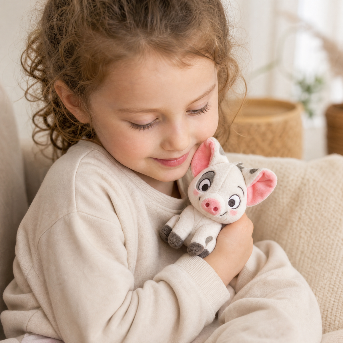 Peluche Aimantée Épaule Cochon Pua Disney