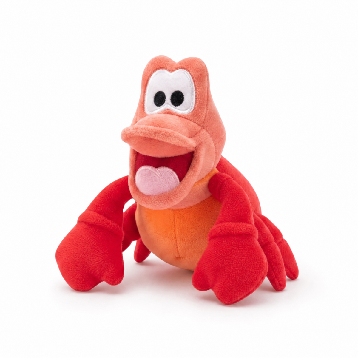 Peluche Aimantée Épaule Sébastien Crabe Rouge