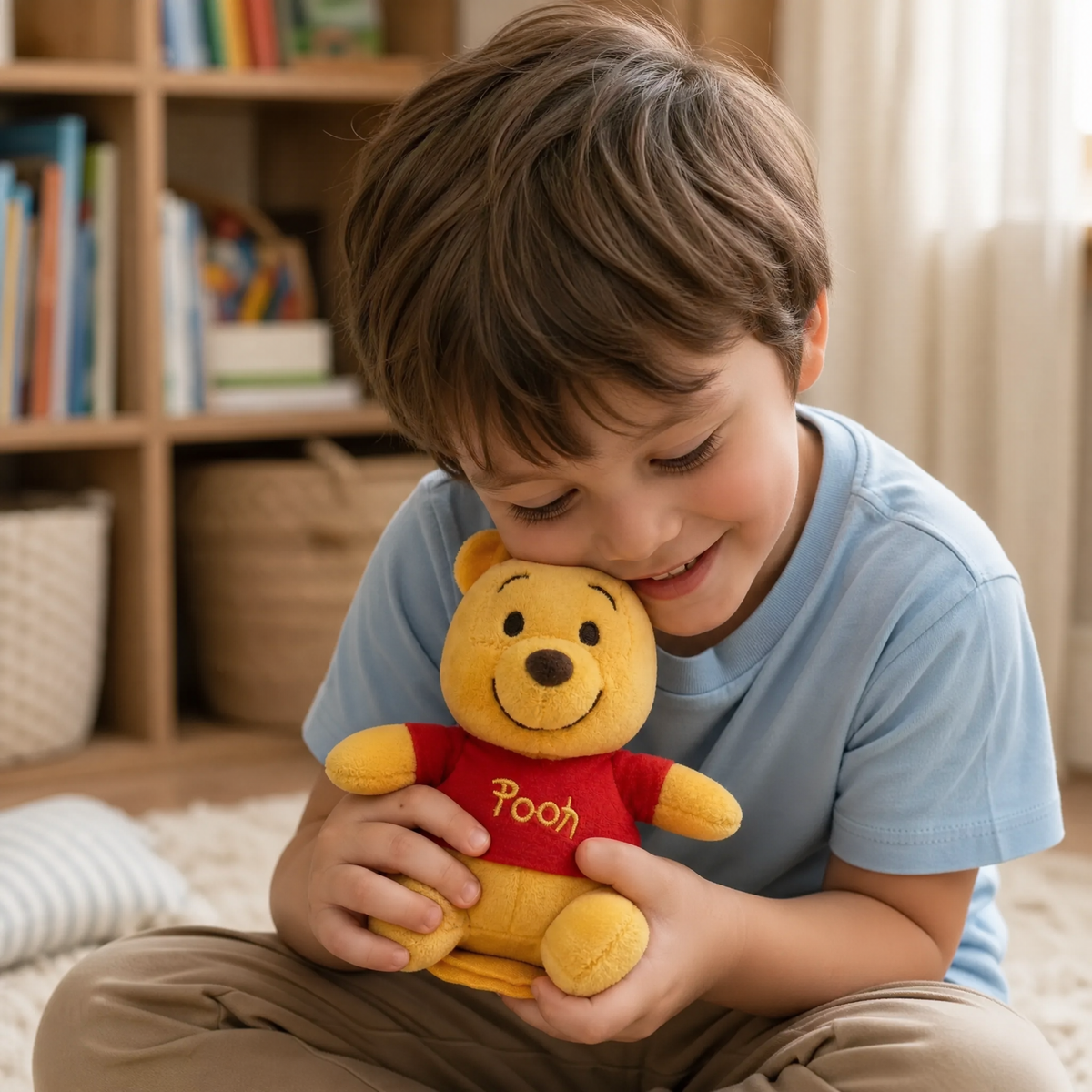 Peluche Aimantée Épaule Winnie l'Ourson