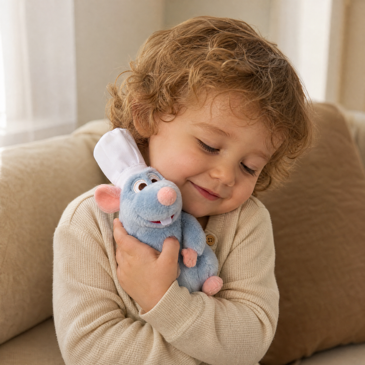 Peluche Aimantée Rémy Ratatouille