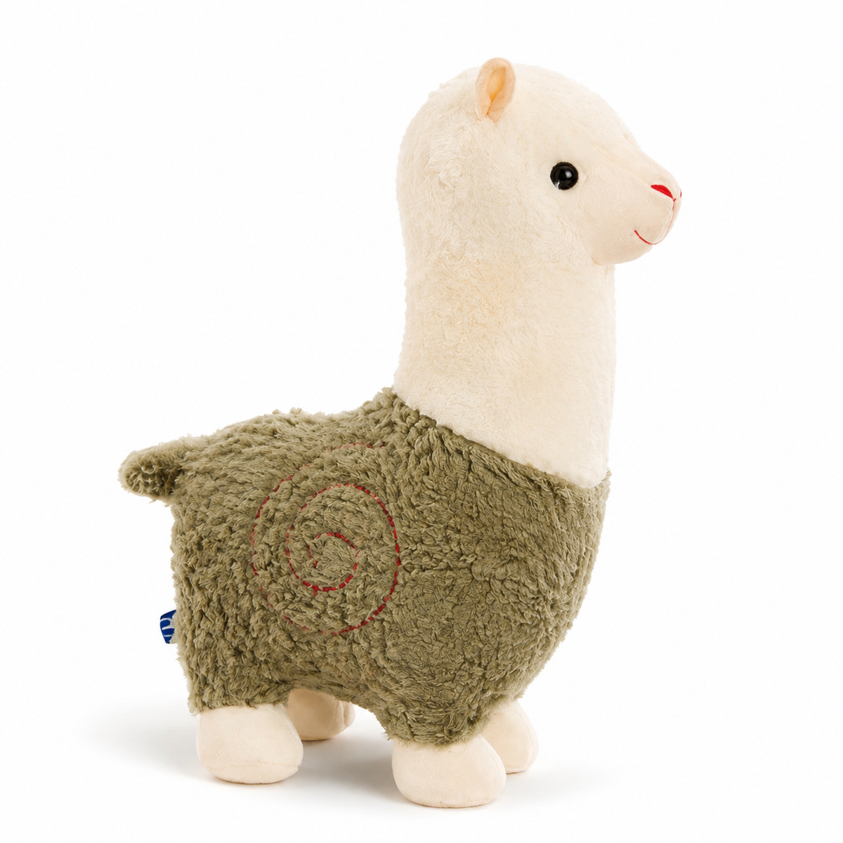 Peluche Alpaga Rouge 28cm Câline