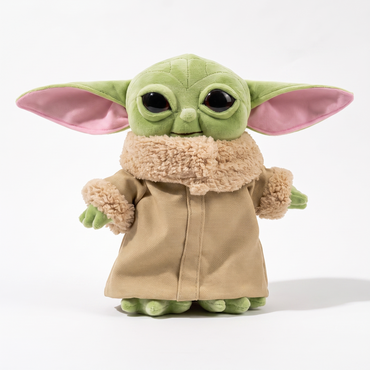 Peluche Baby Yoda 20cm avec Robe Beige