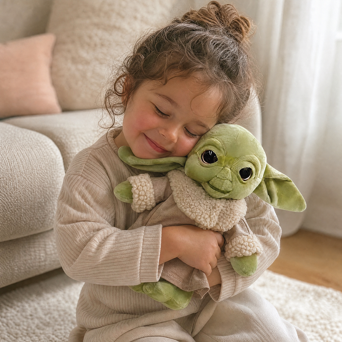 Plüschtier Baby Yoda mit Mantel