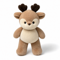 Peluche Cerf Bois Marron Doux