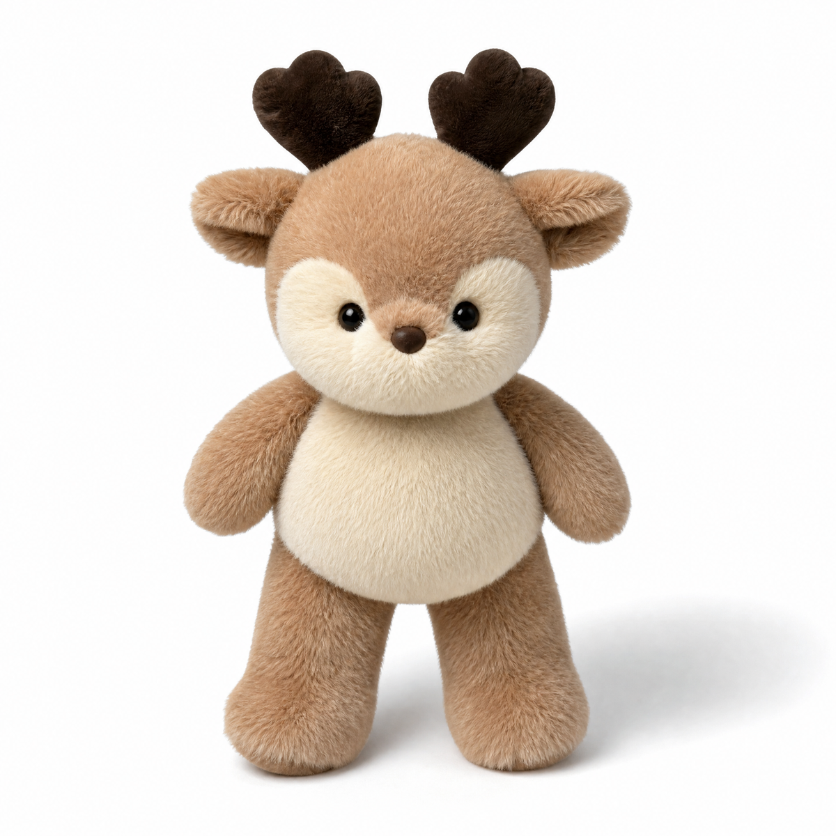 Peluche Cerf Bois Marron Doux