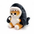 Peluche Chaton Requin Pendentif Kawaii