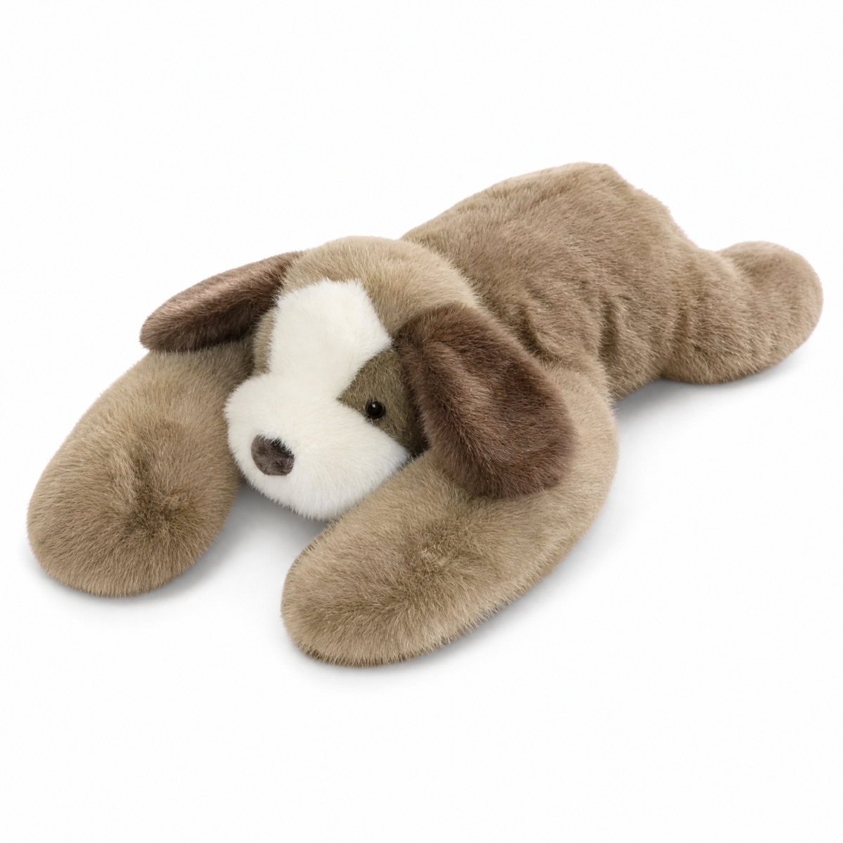 Beruhigendes beschwertes Plüschtier Hund Beige