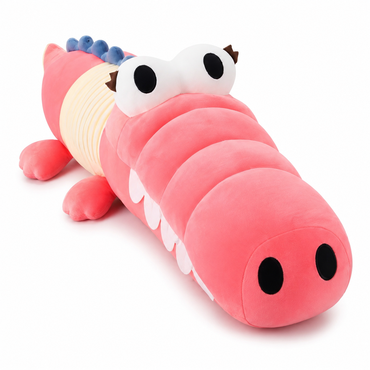 Peluche Crocodile Articulée Colorée 65 cm