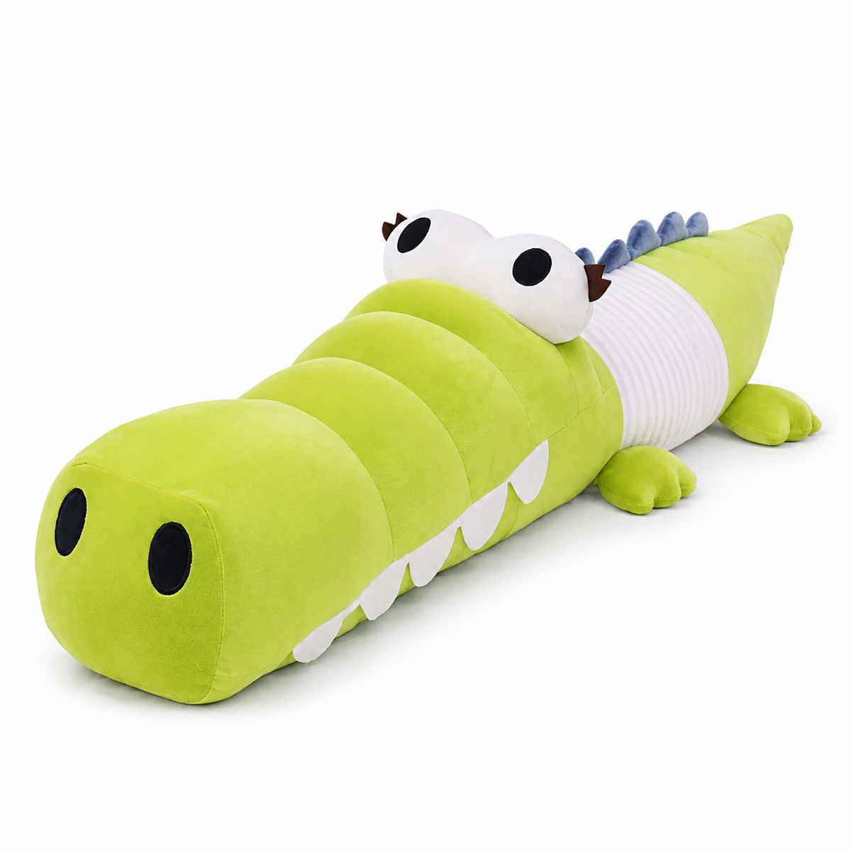 Peluche Crocodile Articulée Colorée 65 cm