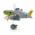 Peluche Crocodile Avion de Guerre Bombardiro