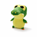 Plüschtier Krokodil Kawaii Grün und Gelb
