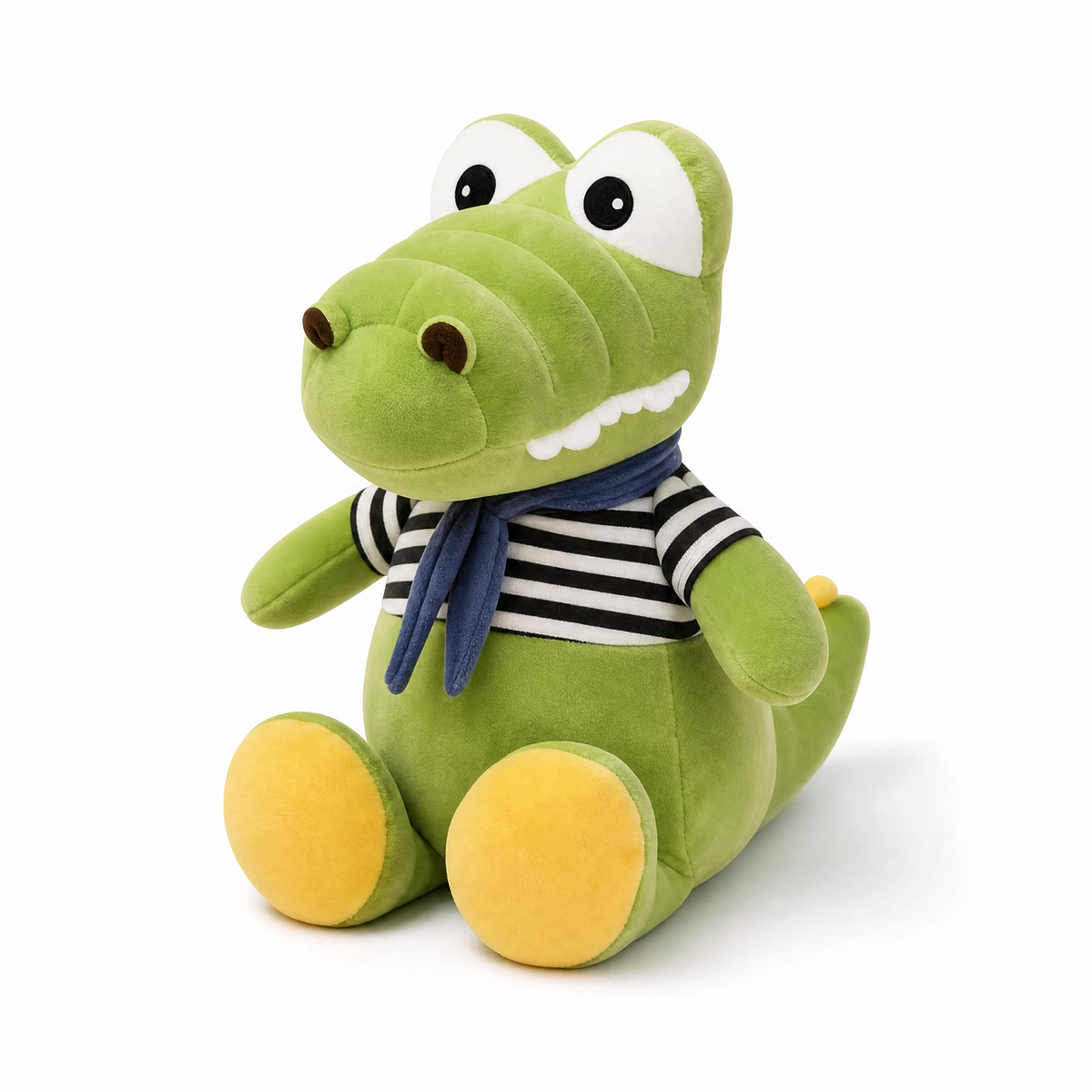 Peluche Crocodile Marinière Bébé
