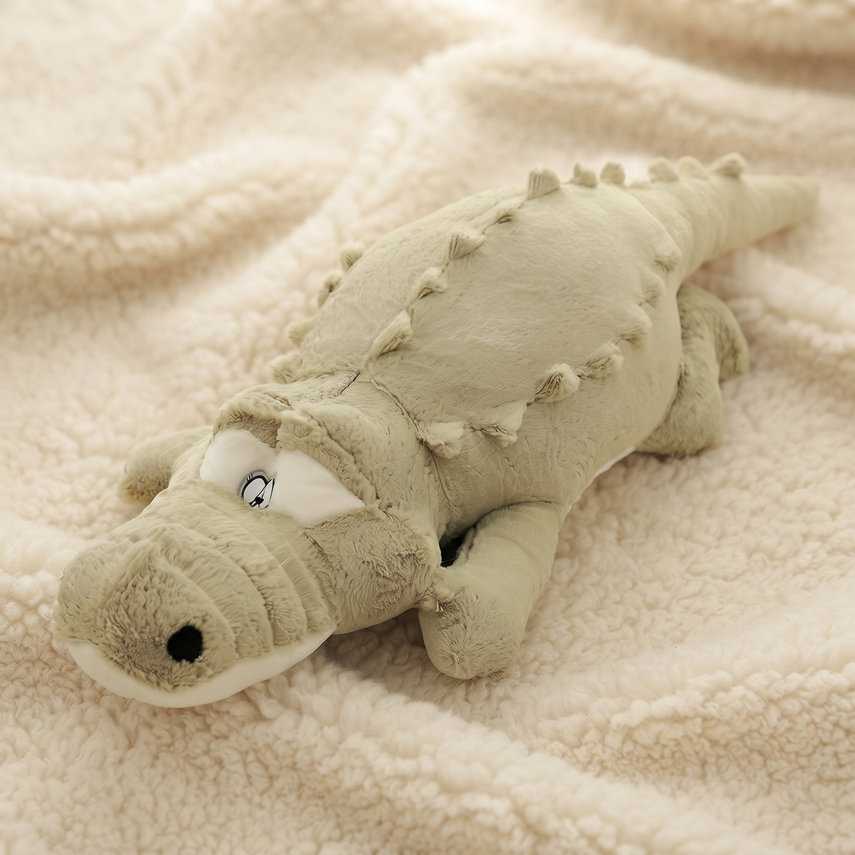 Weiches Krokodil-Kissen-Plüschtier