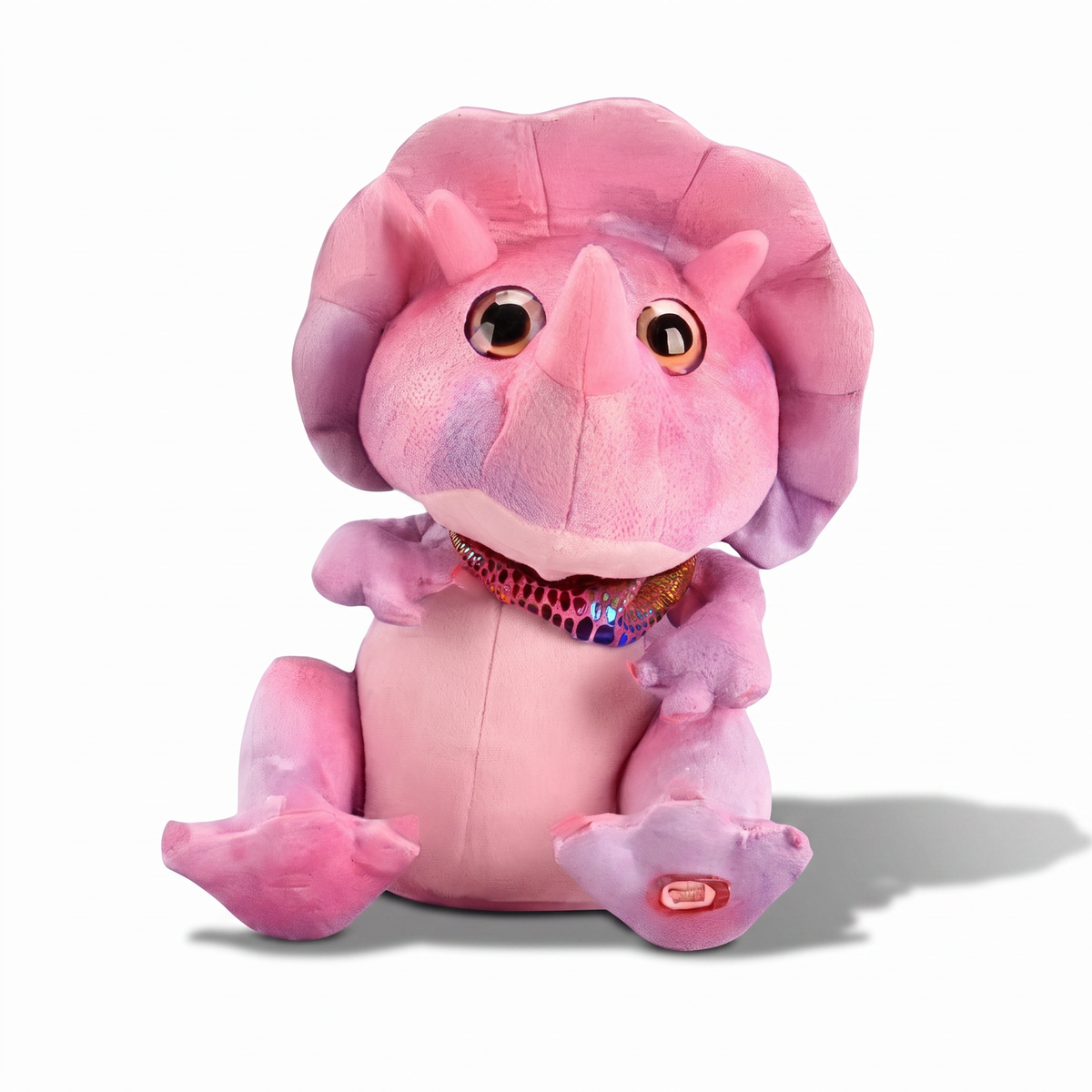 Peluche Dinosaure Interactive Rose 30cm
