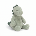 Peluche Dinosaure Vert Ultra Douce 22cm