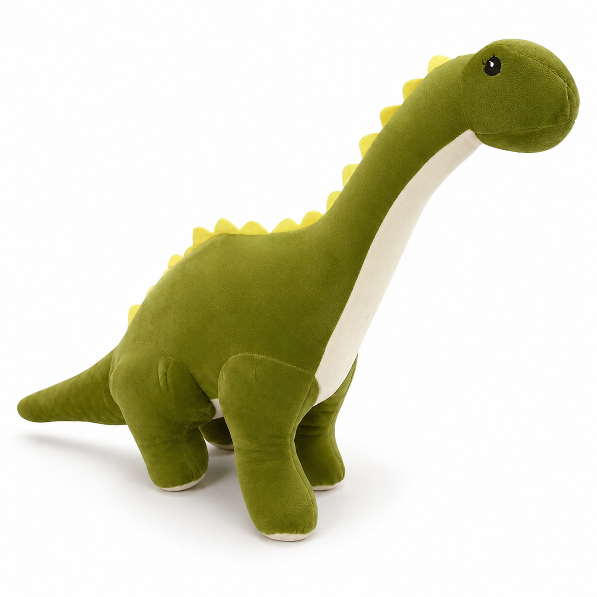 Peluche Diplodocus Verte à Long Cou