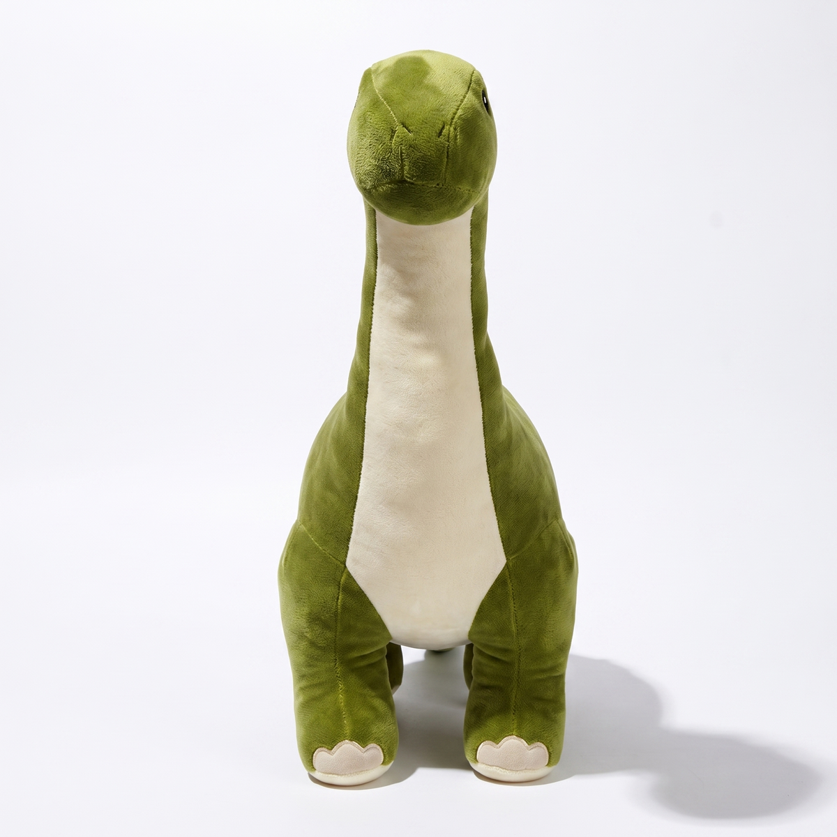 Peluche Diplodocus Verte à Long Cou