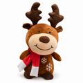 Peluche Enfant Cerf de Noël avec Écharpe
