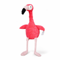 Peluche Flamant Rose Côtelé 30 cm